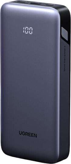 Ugreen PB532 Power Bank 20000mAh 30W με Θύρα USB-A και 2 Θύρες USB-C Power Delivery Γκρι