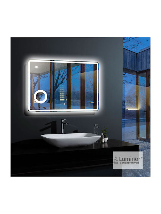 Luminor Cult Magnifying Bathroom Mirror 100x80cm