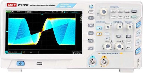 Uni-T UPO2072E Osciloscop Bancă 70MHz cu 2 Canale Analogice