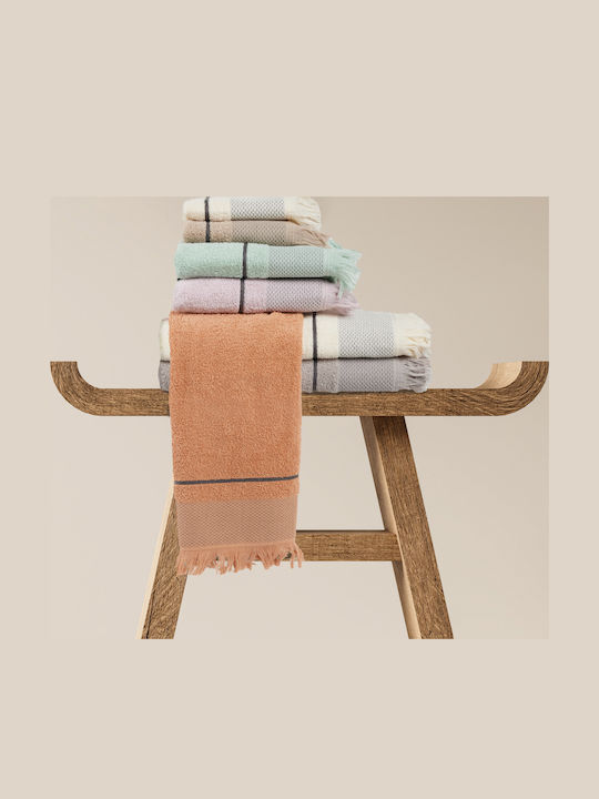 Das Home Bath Towel Set 3pcs 0842 Taupe Weight 450gr/m²