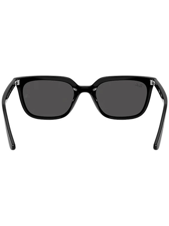 Ray Ban Унисекс Слънчеви Очила с Черна Пластмасова Рамка и Черни Стъкла RB4439D 901/87