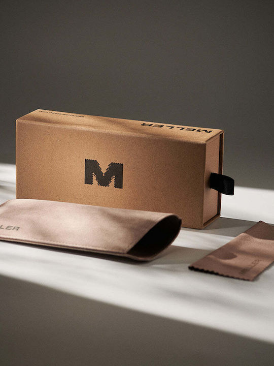 Meller Kendi Unisex Sonnenbrille mit Gold Metall Gestell und Schwarz Polarisiert Linse KE-GOLDCAR