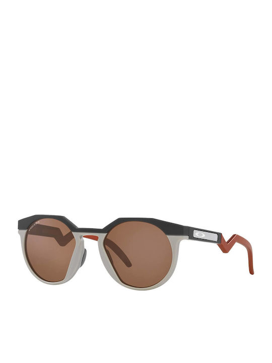 Oakley HSTN Men's Sunglasses with Multicolour Plastic Frame and Brown Lens OO9242-06