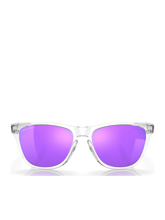 Oakley Frogskins Γυαλιά Ηλίου Διάφανο με Κοκκάλινο Σκελετό