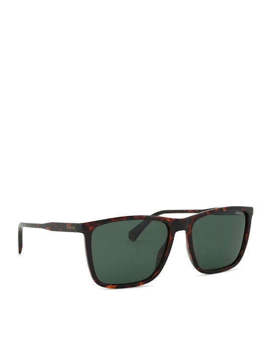 Polaroid Bărbătești Ochelari de soare cu Maro Tortoise Cadru și Verde Lentilă PLD4180/S 086/UC