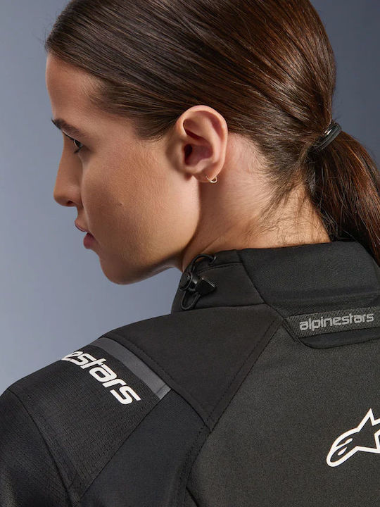 Alpinestars Stella Andes V4 Women's Motorcycle Jacket Softshell 4 Seasons Waterproof Black