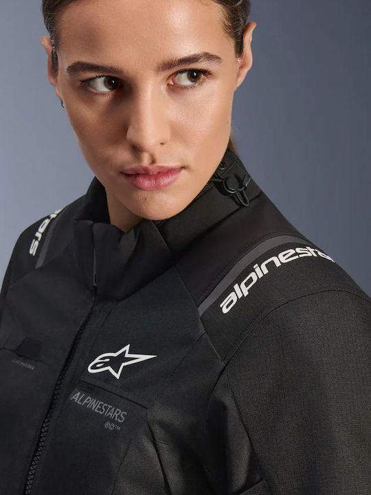 Alpinestars Stella Andes V4 Women's Motorcycle Jacket Softshell 4 Seasons Waterproof Black