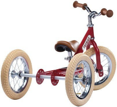 Trybike Vintage για 15 Μηνών Κόκκινο