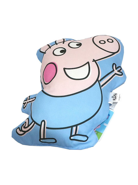 Peppa Pig George Διακοσμητικό Μαξιλάρι Pp221072 Pod Ανοιχτό Μπλε