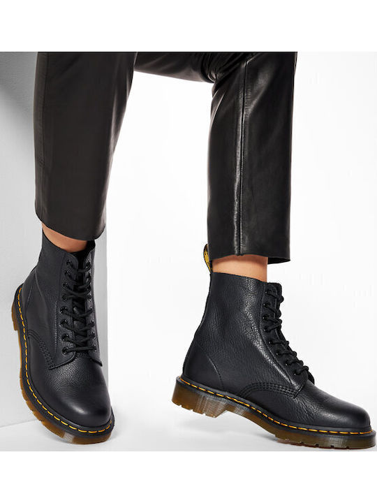 1460 Pascal Virginia Leather Women's Ankle Boots Black