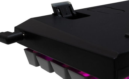 White Shark WAKIZASHI-2 Gaming Mechanische Tastatur mit Benutzerdefiniertes Rot Schaltern und RGB-Beleuchtung (Englisch US) Black/Grey