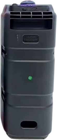 Kimiso QS-3627 Bluetooth Speaker 10W with Radio and Battery Life up to 4 hours Black