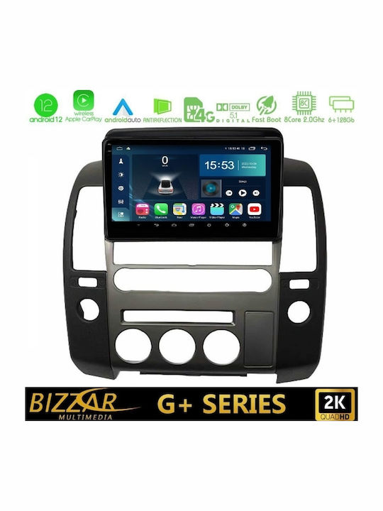 Bizzar Car Audio System for Nissan Navara / Pathfinder 2006-2012 (Bluetooth/USB/WiFi/GPS/Apple-Carplay/Android-Auto) with Touch Screen 9"
