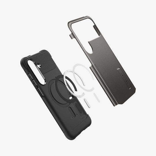 Spigen Slim Armor Magsafe Задна корица Силикон 2мм Gunmetal (Galaxy S25 FE)