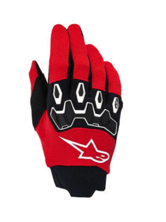 Alpinestars Full Bore V2 Sommer Herren Motocross-Handschuhe Red/Black