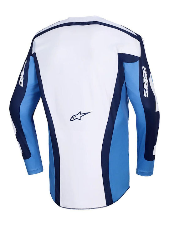 Мотоциклетна Блуза Alpinestars Riway Синя Бяла