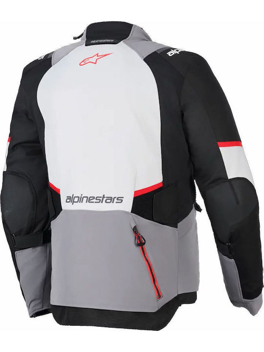 Alpinestars Andes V4 Ανδρικό Μπουφάν Χειμερινό Grey/Black/Red Alpinestars Andes V4 Ανδρικό Μπουφάν Χειμερινό Grey/Black/Red