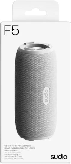 F5 Bluetooth Speaker 20W with Battery Life up to 27 hours White