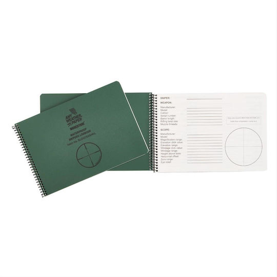 Modestone Carnet cu Puncte și Suport pentru Stilou Verde