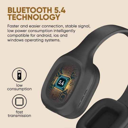 Sonic Gear Airphone 5 (2025) Wireless / Wired Over Ear Headphones with 10 hours of Operation Raindrop