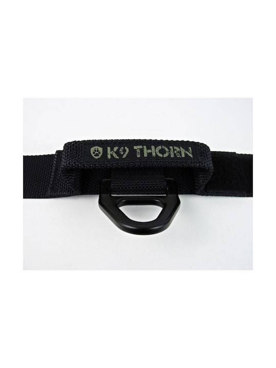 K9 Thorn Dog Collar Bravo 45mm Handle Metal Buckle Cobra Olive Green Large 40-55cm