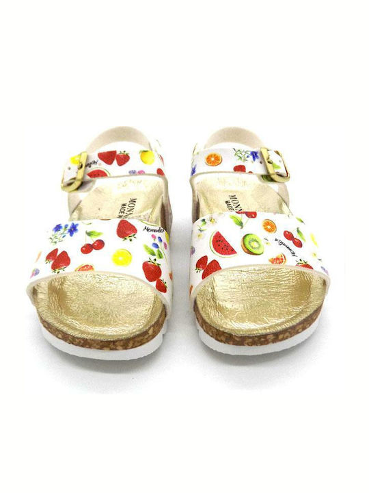 Monnalisa 835015 Kindersandalen Mit Verstellbarer Schließe Mit Lichtern