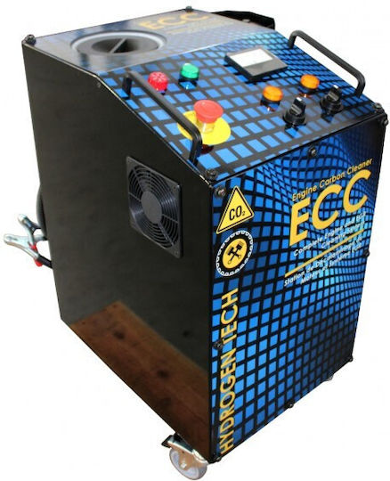 Engine Carbon Cleaning Machine Carbon Cleaner Engine Hho Plus Ecc230 Hho Plus Transport Trolley 800l/h 230v Ac +12v Dc