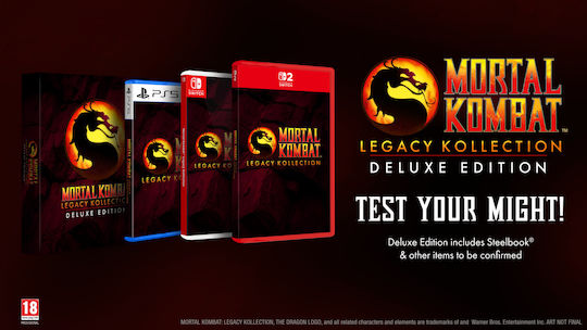 Mortal Kombat Legacy Kollection Deluxe Edition Switch Game