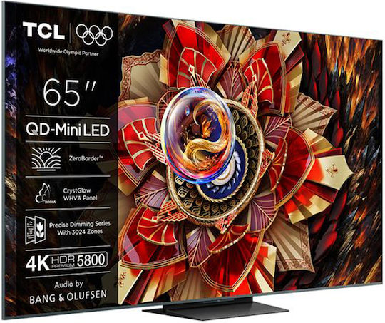 TCL Смарт Телевизор 65" 4K UHD Mini LED 65C9K HDR (2025)