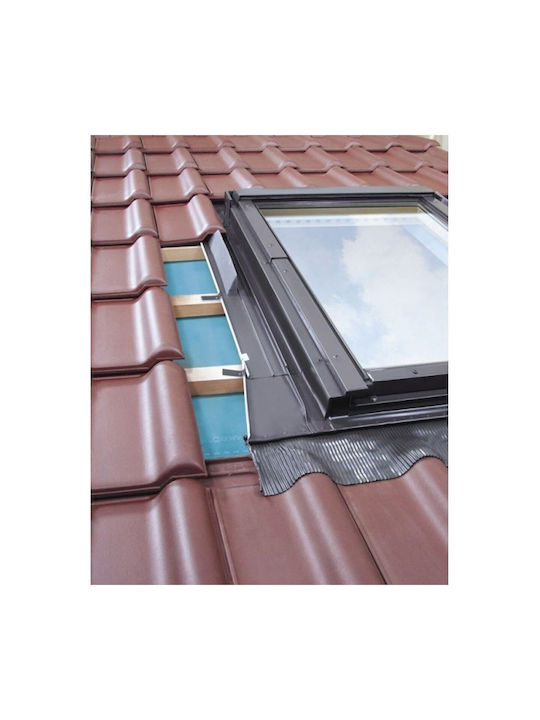 Roof Window Central Pivot 78x98cm Fakro 21-16-164 Aluminum Brown