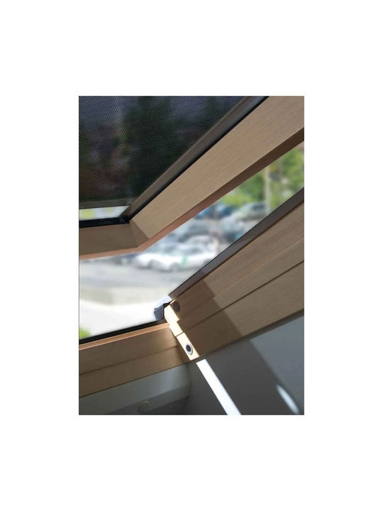 Roof Window Central Pivot 78x98cm Fakro 21-16-164 Aluminum Brown