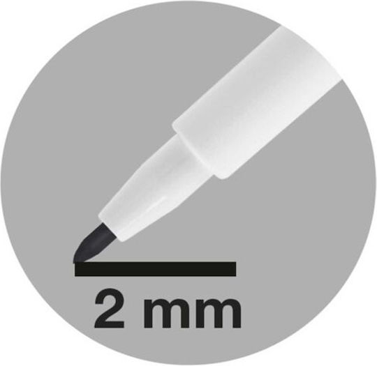 Μαρκαδόροι Ύφασμα Eberhard Faber Textile 8 Τμχ 578208