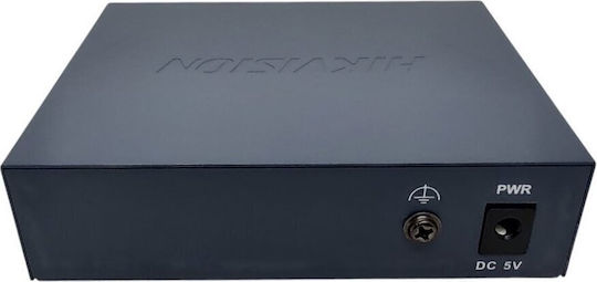 Hikvision DS-3E0505-O Unmanaged Switch with 5 Gigabit (1Gbps) Ethernet Ports