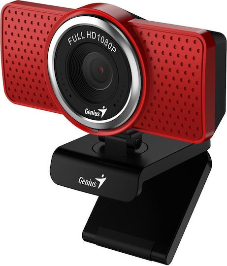 Genius Ecam 8000 Web-Kamera Full HD 1080p Rot 32200001407