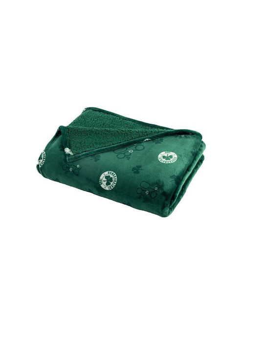 Palamaiki Blanket Panathinaikos Green 220x160cm