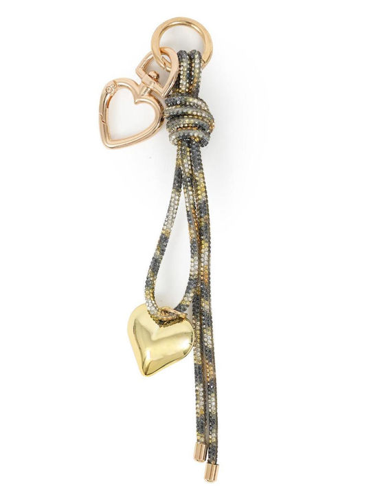 Μπρελόκ Bag Charm Χρυσό Animal Print 81878