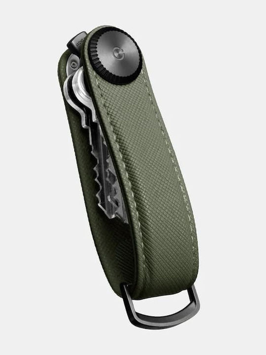 Orbitkey Key Organiser Pro Saffiano Leather Κλειδοθήκη Μπρελόκ Olive Orbitkey Key Organiser Pro Saffiano Leather Κλειδοθήκη Μπρελόκ Olive
