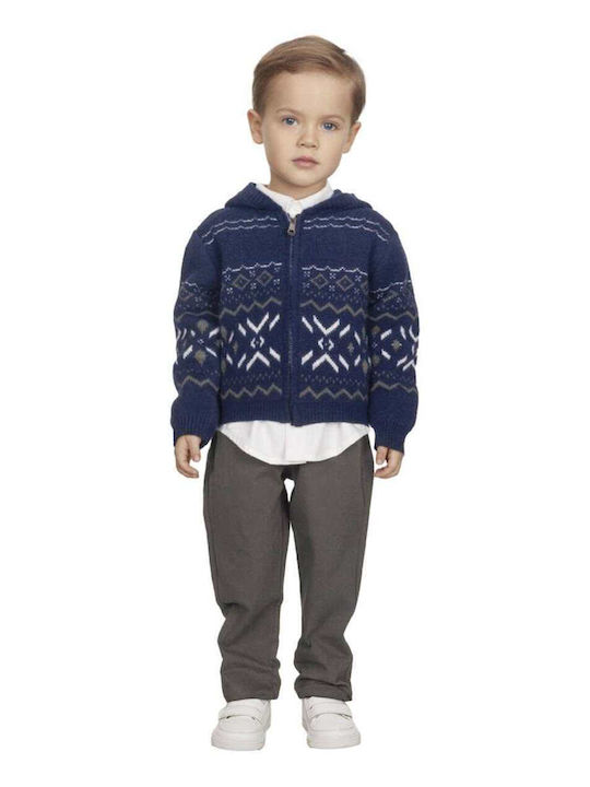 Kids' Set with Pants Winter 3pcs White, Olive, Dark Blue