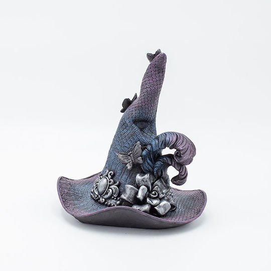 Hexenhut Halloween Mit Pailletten 18,3x16,5x18,8cm 600-47873