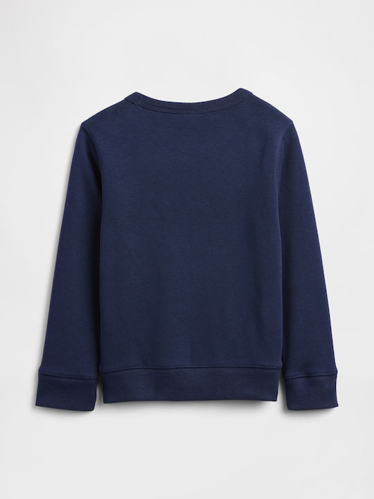 Fleece Kids Sweatshirt Blue