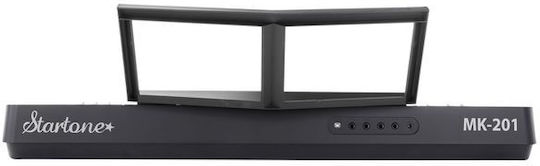Startone Αρμόνιο MK-201 με 61 Πλήκτρα Τυπικής Αφής Μαύρο