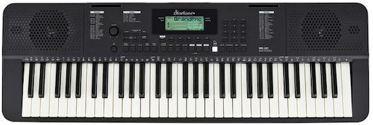 Startone Αρμόνιο MK-201 με 61 Πλήκτρα Τυπικής Αφής Μαύρο