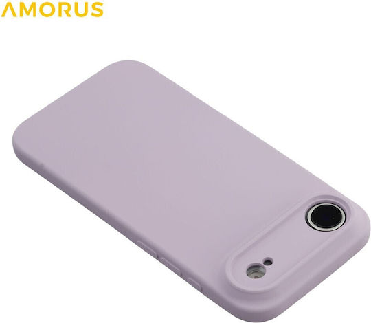 Amorus Back Cover Σιλικόνης Μωβ (iPhone Air)