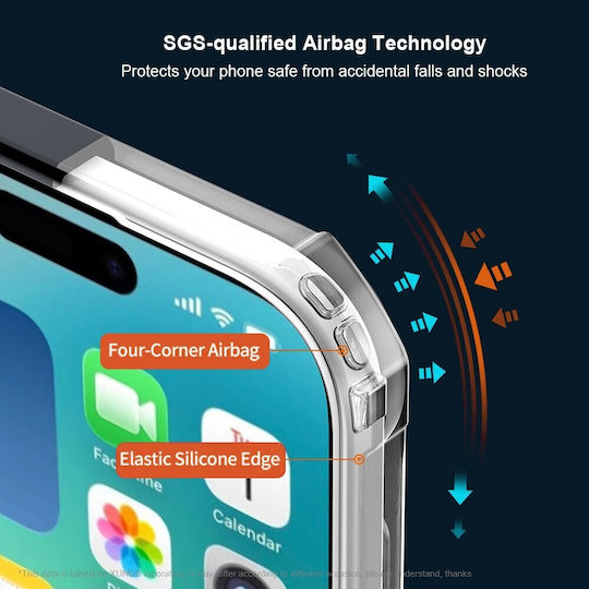 Xundd Задна корица Пластмаса Прозрачен (iPhone Air)