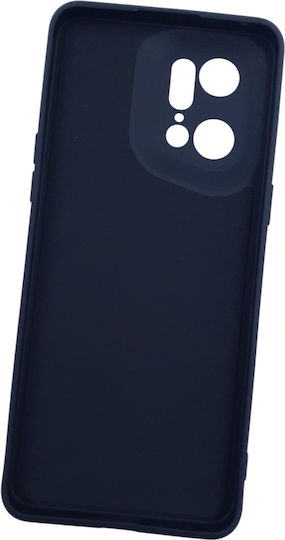 Naxius Back Cover Σιλικόνης 1.8mm Μαύρο (Oppo Find X5 Pro)
