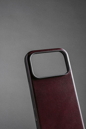 Nomad 360 Full Cover Δερμάτινο / Σιλικόνης 0.85mm με Λουράκι Καφέ (iPhone 17 Pro Max)