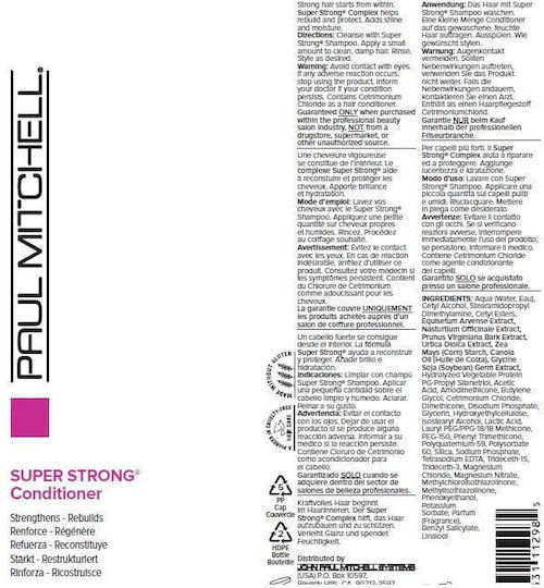 Paul Mitchell Balsam Super Puternic De Hidratare Pentru Păr Deteriorat 300ml