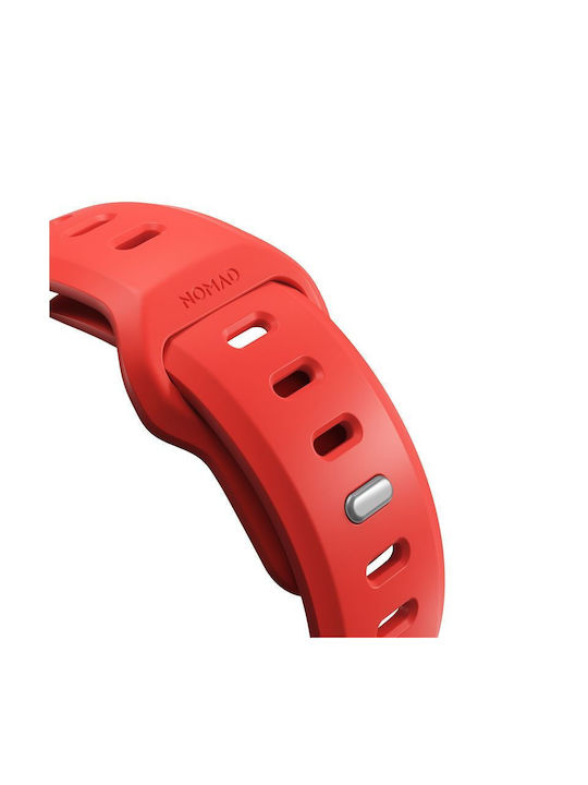Nomad Curea De Silicon Cu Pin Bej Galaxy Watch Ultra / Ultra 2 Apple Watch 44/45/46mm/Ultra 49mm Amazfit Pace
