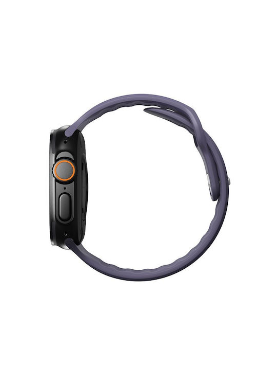 Nomad Λουράκι Σιλικόνης με Pin Μωβ (Apple Watch 44/45/46mm/Ultra 49mm)