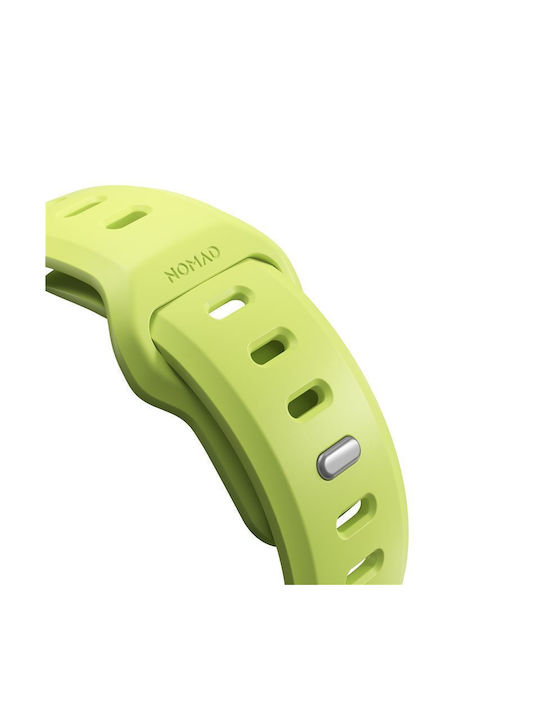 Nomad Tempo Silicone Strap With Pin Green Apple Watch 44/45/46mm/Ultra 49mm